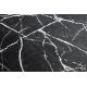 Tapis Structural SOLE D3811 Ornement - tissé à plat bleu / beige
