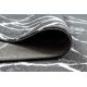 Tapis Structural SOLE D3811 Ornement - tissé à plat bleu / beige