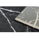 Tapis Structural SOLE D3811 Ornement - tissé à plat bleu / beige