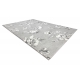Tæppe GNAB 60642653 Blomster lyserøde grå / hvid
