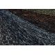 TAPIJT - Vloerbedekking BLAZE 961 grijskleuring / zwart