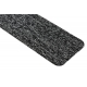 Fitted carpet BLAZE 907 platinum grey / black