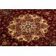 Exclusive EMERALD Carpet 1012 glamour, stylish geometric, marble cream / gold