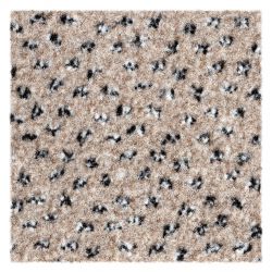 Carpet CORE 1818 Geometric - structural, two levels of fleece, ivory / white