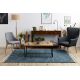 Teppich BERBER 9000 blau Franse berber shaggy