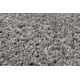 Kulatý koberec BERBER 9000, hnědý - střapce, Maroko, Shaggy
