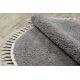 Matta BERBER 9000 cirkel brun Fringe Berber marockansk shaggy