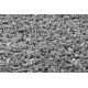 Paklājs BERBER 9000 apļveida pelēks spilgti, ar pušķi, Berberu, Marokas, Shaggy