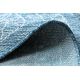 Sizala auklu paklājs LOFT 21207 Rozete apļveida BOHO ziloņkaula kauls/sudrabs/zils
