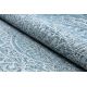 Sisal tapijt SISAL LOFT 21207 Rosette ROND BOHO ivoor/zilver/blauw