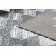Tæppe KAKE 25812677 Geometrisk - Roma, Trekanter 3D grå / sort