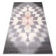Preproga KAKE 25812757 Geometrija - Romi, Trikotniki 3D vijolična / siva / roza