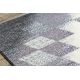 Carpet KAKE 25812757 Geometric - Diamonds, Triangles 3D violet / grey / pink