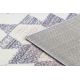 Koberec KAKE 25812757 Geometrický - Diamanty, Trojúhelníky 3D fialový / šedá / růžový 
