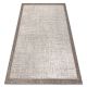 Dywan Strukturalny SOLE D3852 Boho, romby - płasko tkany szary
