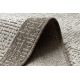 Dywan Strukturalny SOLE D3852 Boho, romby - płasko tkany szary