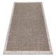 Teppich Strukturell SOLE D3851 Boho Diamanten flach gewebt beige