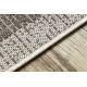 Koberec Strukturální SOLE D3851 Boho, diamanty - ploché tkaní béžový