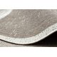 Tappeto Structural SOLE D3851 Boho, quadri - tessuto piatto beige