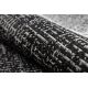 Kilimas sizalio virvelės FLOORLUX Apskritas kilimas 20401 Rėmelis juoda / sidabras 