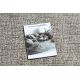 TAPIS EN CORDE SIZAL FLOORLUX Cercle 20401 Cadre champagne / taupe