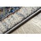 Модерен перален килим SHAPE 3105 Сърцето shaggy - слонова кост плюшен, антихлъзгащ