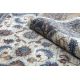 Modern washing carpet SHAPE 3105 Heart shaggy - ivory plush, anti-slip 