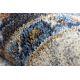 Modern washing carpet SHAPE 3105 Heart shaggy - ivory plush, anti-slip 