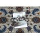 Модерен перален килим SHAPE 3105 Сърцето shaggy - слонова кост плюшен, антихлъзгащ