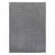 Tæppe SOFT 2485 Enkelt, enfarvet grå