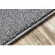 Teppich SOFT 2485 glatt, einfarbig grau