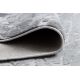 Modern MEFE carpet Circle 6182 Concrete - structural two levels of fleece grey 