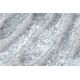 Moderne MEFE Teppe Sirkel 8725 Sirkler Fingeravtrykk - strukturell to nivåer av fleece grå 