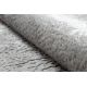 Tapis POSH Shaggy chameau, beige très épais, en peluche, antidérapant, lavable