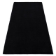Carpet BUNNY black IMITATION OF RABBIT FUR