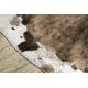 ANDRE mycí kobereček 1220 Mramor, geometrický protiskluz - bílá