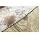 Carpet Artificial Cowhide, Cow G4740-1 Brown Leather