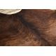 Szőnyeg mesterséges marhabőr, tehén G5067-3 barna bőr