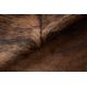 Kobercová umelá hovädzia koža, krava G5067-3 hnedá koža