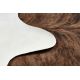 Matta Artificial Cowhide, Ko G5067-3 Brun läder