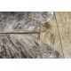 Tappeto Imitazione pelle di bovino, Mucca G5067-4 Pelle grigio