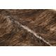 Teppich künstliches Rindsleder, Kuh G5068-1 Braun Leder
