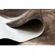 Tappeto Imitazione pelle di bovino, Mucca G5068-1 Pelle Marrone