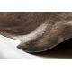 Tæppe Kunstigt oksekødslæder, Ko G5068-1 Brun hud
