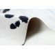 Χαλί Τεχνητό δέρμα αγελάδας, Αγελάδα G5069-1 λευκό μαύρο Δέρμα