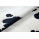 Kilimas Karvės odos imitacija G5069-1 Balta ir juoda oda