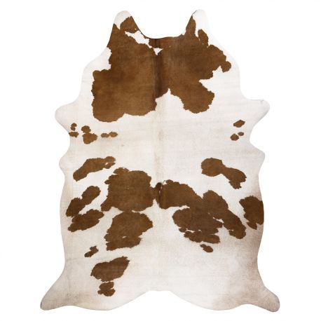 Χαλί Τεχνητό δέρμα αγελάδας, Αγελάδα G5069-2 λευκό καφέ Δέρμα