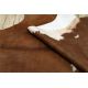 Carpet Artificial Cowhide, Cow G5070-2 brown white Leather
