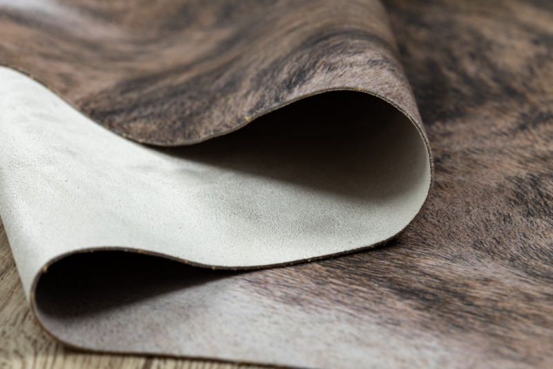 Pelle Bovino Bio Mordiscos - Foglio 1ª Qualità Cognac - Foto 4