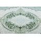 Tapis EMERALD exclusif 1020 cercle - glamour, élégant marbre, triangles noir / or